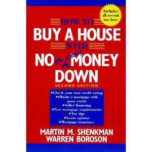 USED-How to Buy a House with No (or Little) Money Down by Martin M. Shenkman (Paperback)