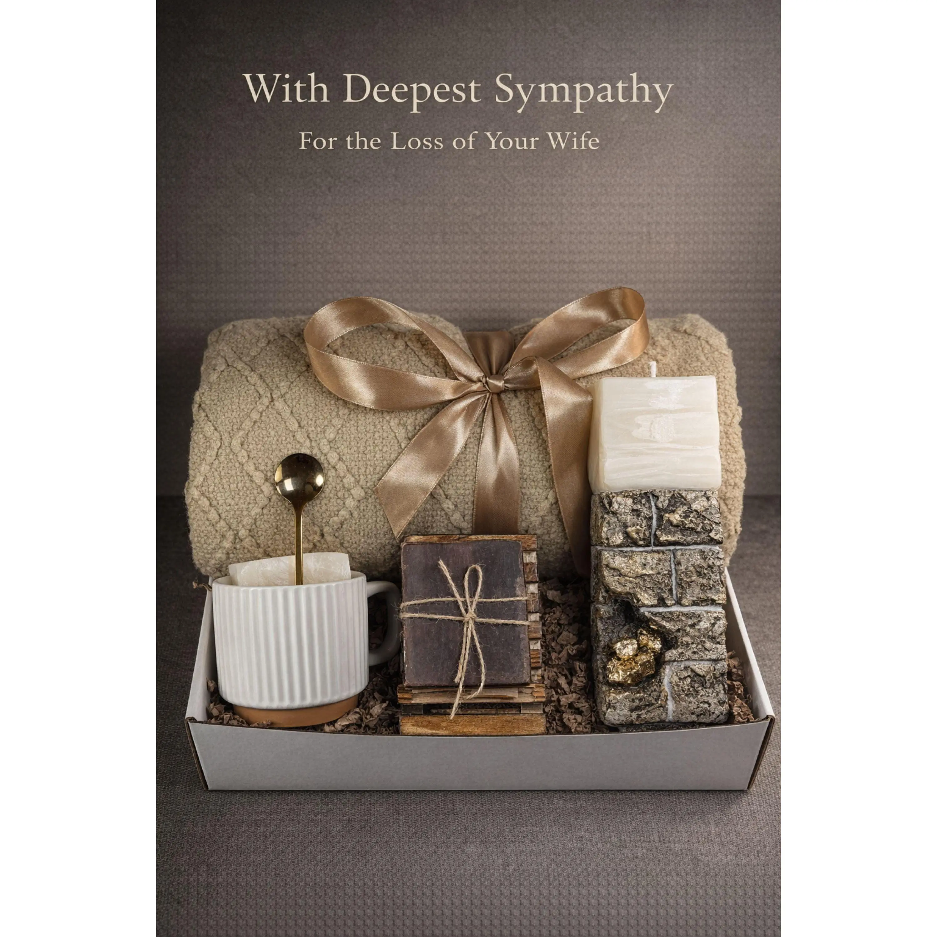 Sympathy Gift Box for Loss of Wife