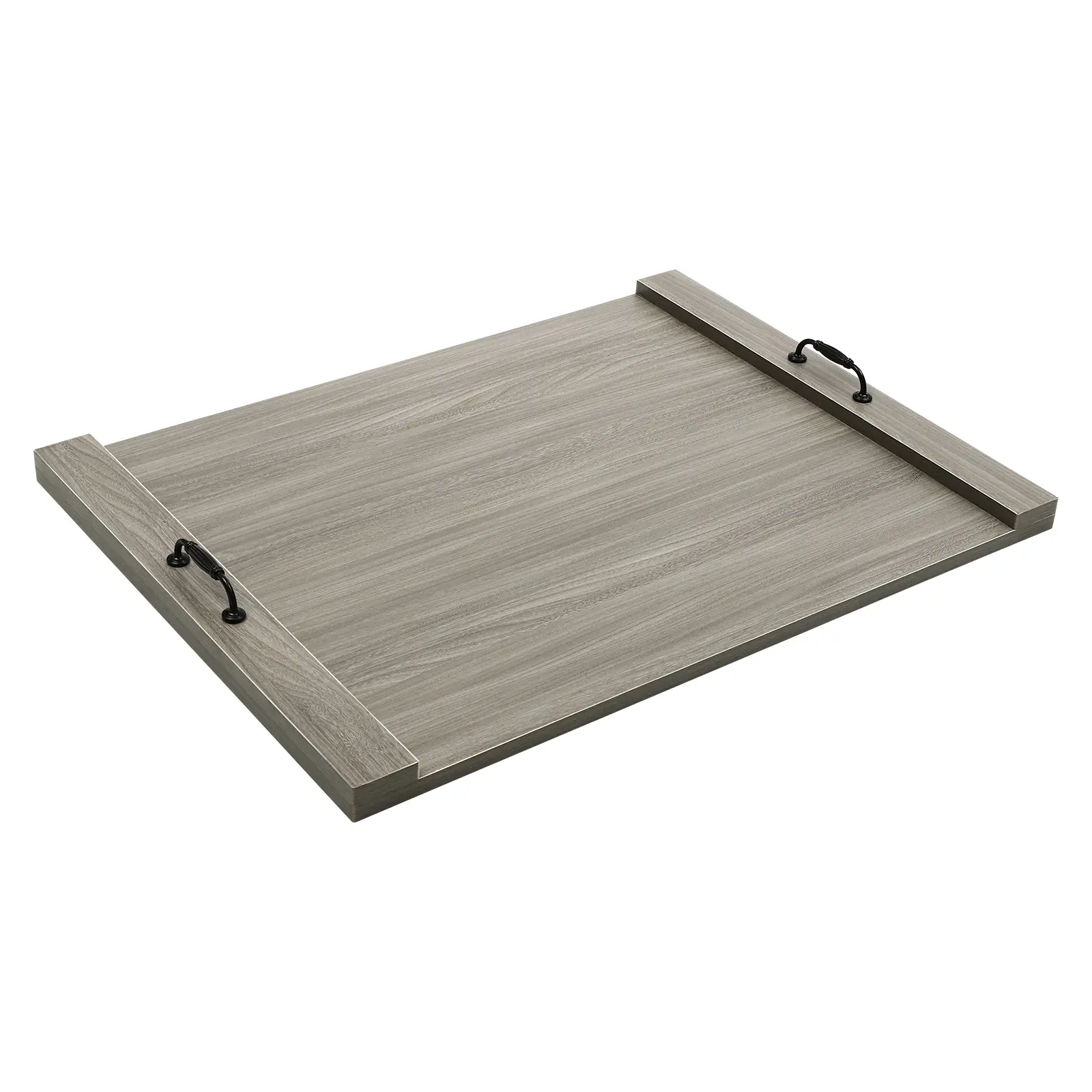 CNCEST Handcrafted Solid Wood Stove Top Cover with Handle, Stove Cover That Adds Extra Workspace, Decorative Countertop Tray, Kitchen Utensil Holder & Handheld Trivet, 1*Stove Top Cover
