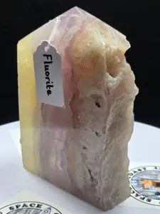 5.25-inch Fluorite Slab Tower