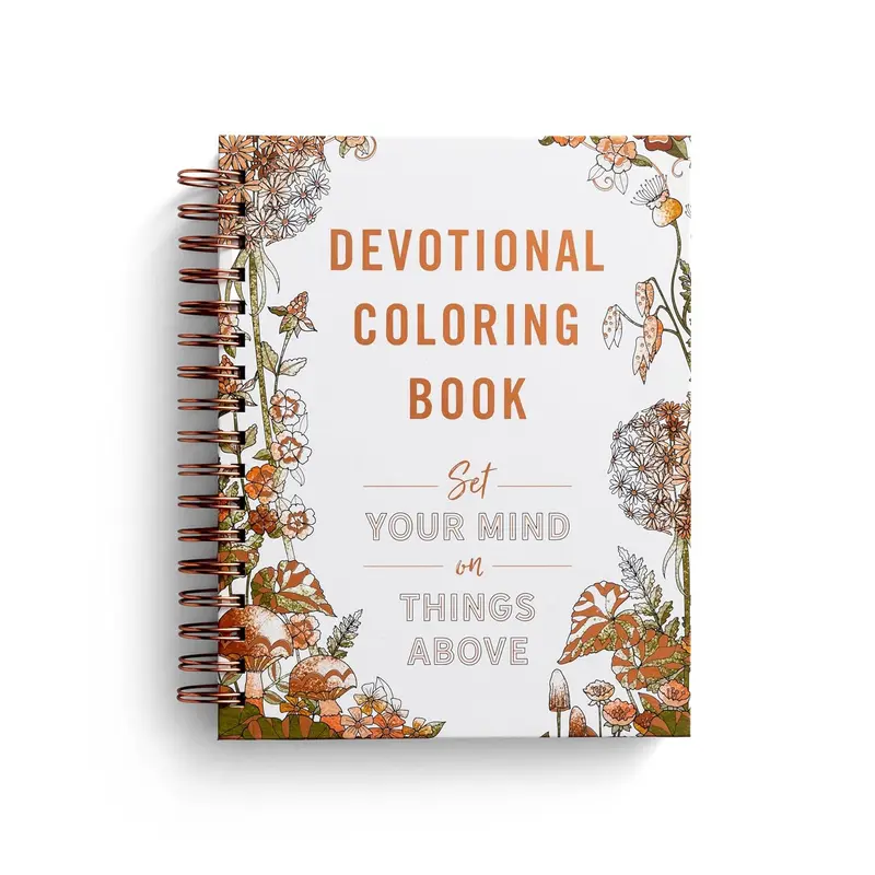 Set Your Mind on Things Above: Devotional Coloring Book