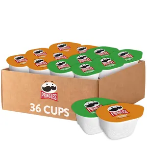 Potato Crisps Chips, Snack Stacks, Lunch Snacks, Variety Pack (36 Cups)