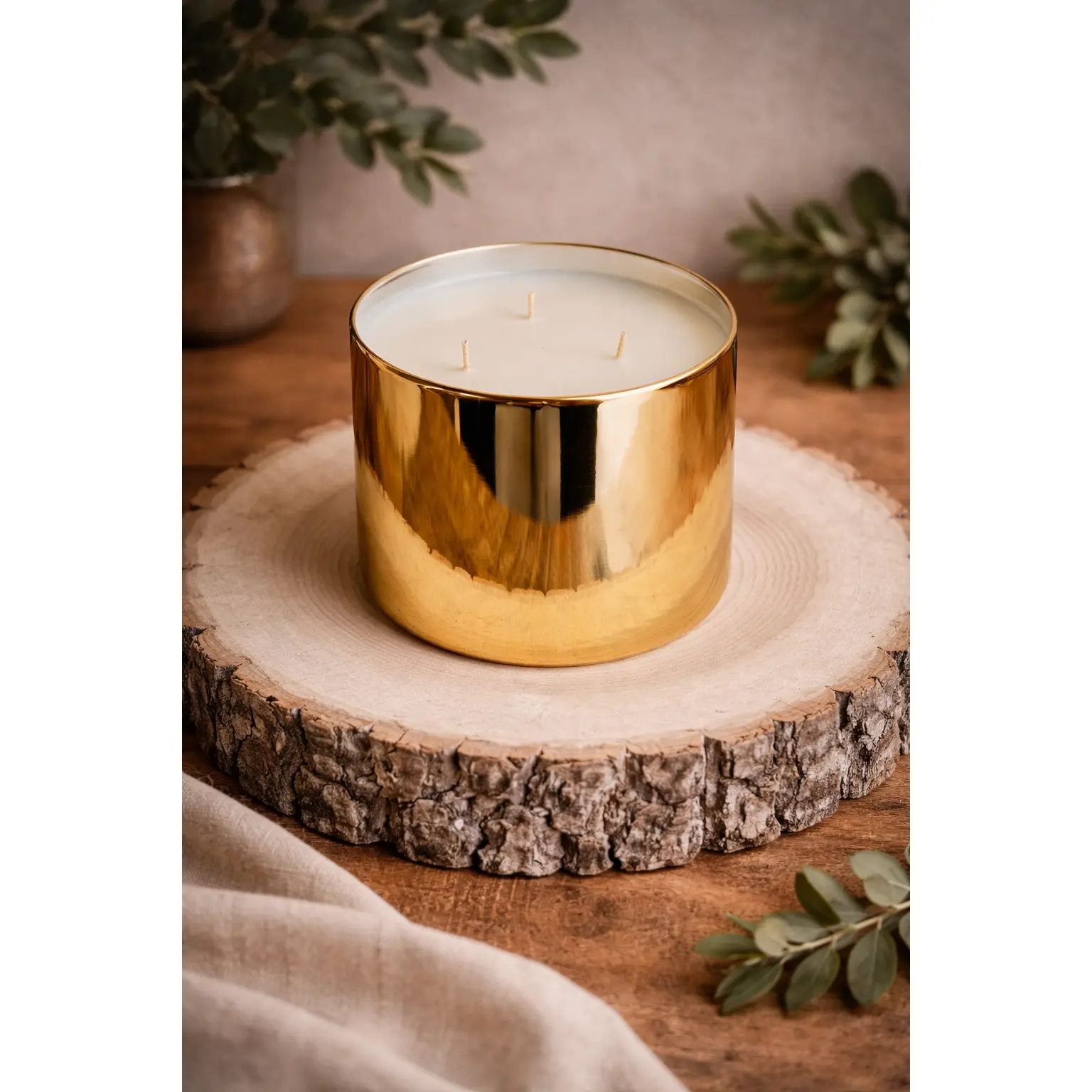 Beach Bum 3 Wick 100% Soy Candle