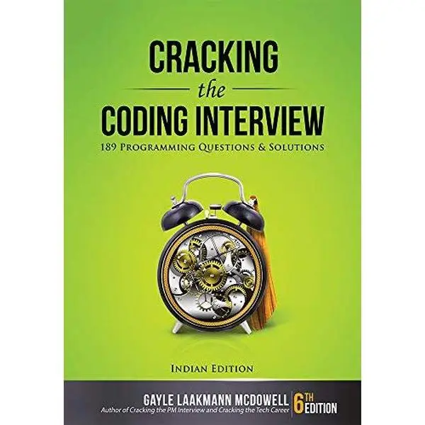 Used Paperback Book - Cracking the Coding Interview: 189 Programming Questions and Solutions by Gayle Laakmann McDowell, English Language, Data Structures Guide, Careercup