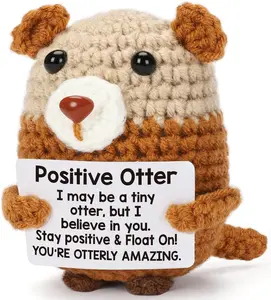 Cute otter plush & crochet otter for cozy hugs! Our soft otter stuffed animal and bright stuffed flamingo plush toy make sweet positive otter gifts. Perfect for snuggling, decorating, or gifting someone you love.