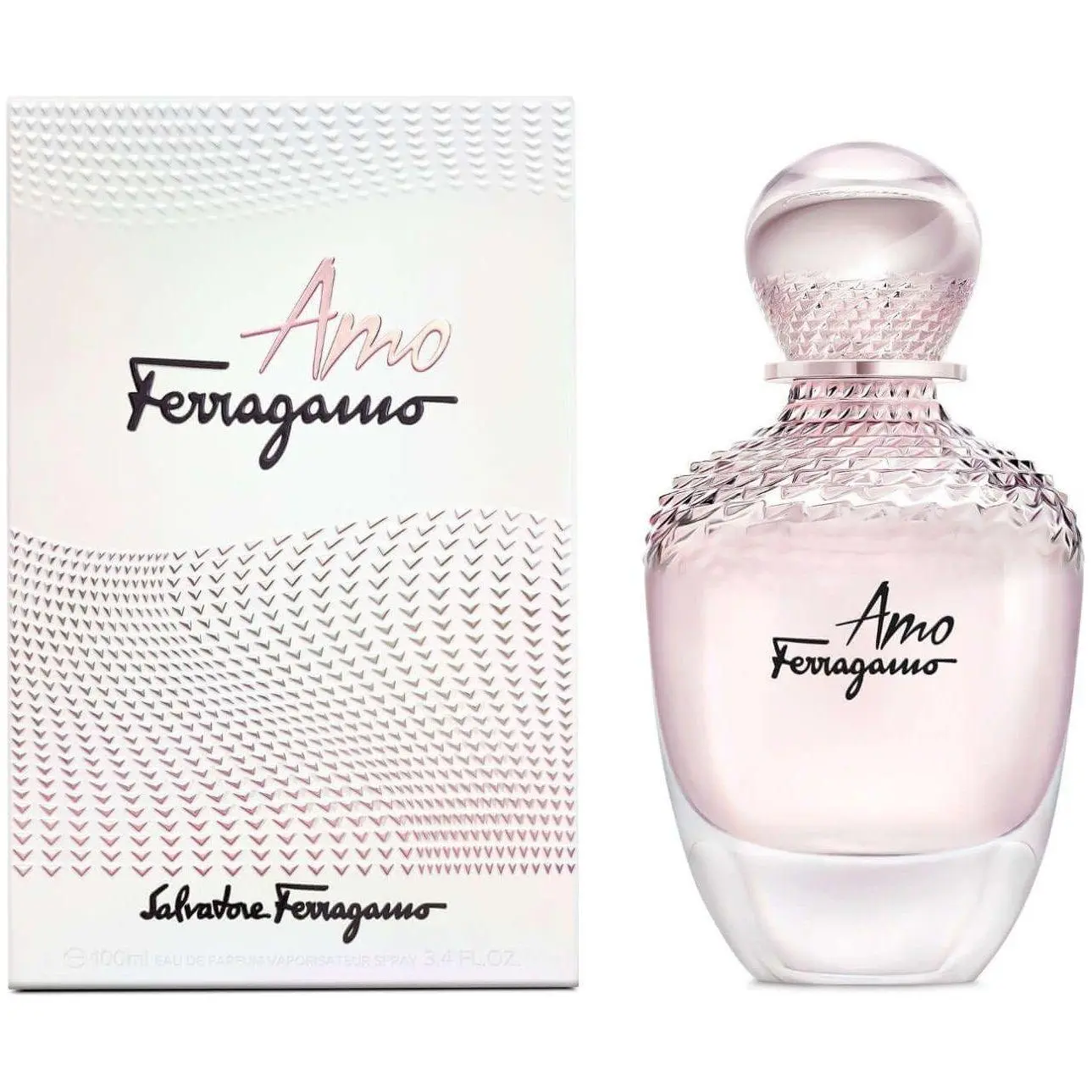 Salvatore Ferragamo AMO Unisex EDP Perfume, 3.3-3.4 oz, Aromatic/Fruity Glam/Modern Unisex Fragrance, New in Box, Aromatic Unisex Fragrance