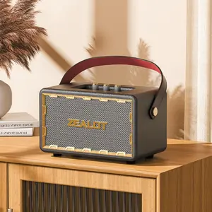 ZEALOT MT01 60W Wireless Speaker, Portable Bluetooth-compatible Speaker with Shoulder Strap, 40 Hours Playtime Stereo Sound Speaker for Home, Outdoor