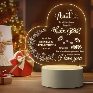 1pc Unique USB Powered LED Decorative Light Illuminated Lantern, Ideal Mother’s Day Gifts from Niece-Nephew for Home Supplies,summervibes