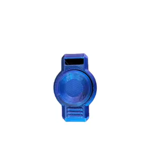 Fidget Clicker - Blue Color, Round Design, Compact and Lightweight, Perfect for Stress Relief and Stress Management