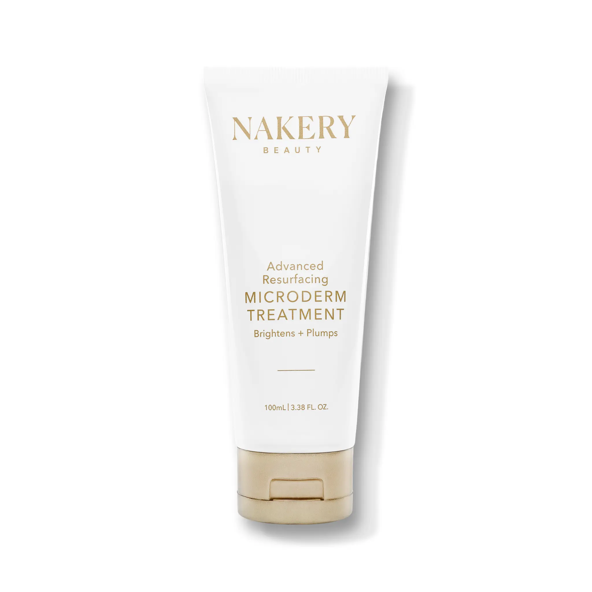 Nakery Beauty Advanced Resurfacing Microdermabrasion Face Scrub - Sensitive Skin Exfoliating Formula with Retinol, Vitamin C, Pineapple, Gemstones, Lactic Acid, Citric Acid, Magnesium; Physical Exfoliator for Firming, Smoothing & Skin Transformation, Sapp