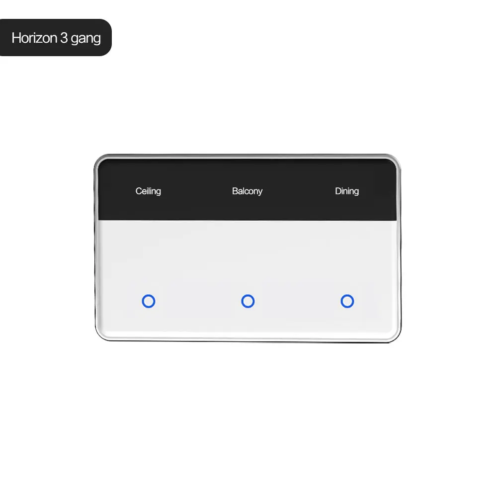 Zigbee landscape screen zero-wire 3-channel