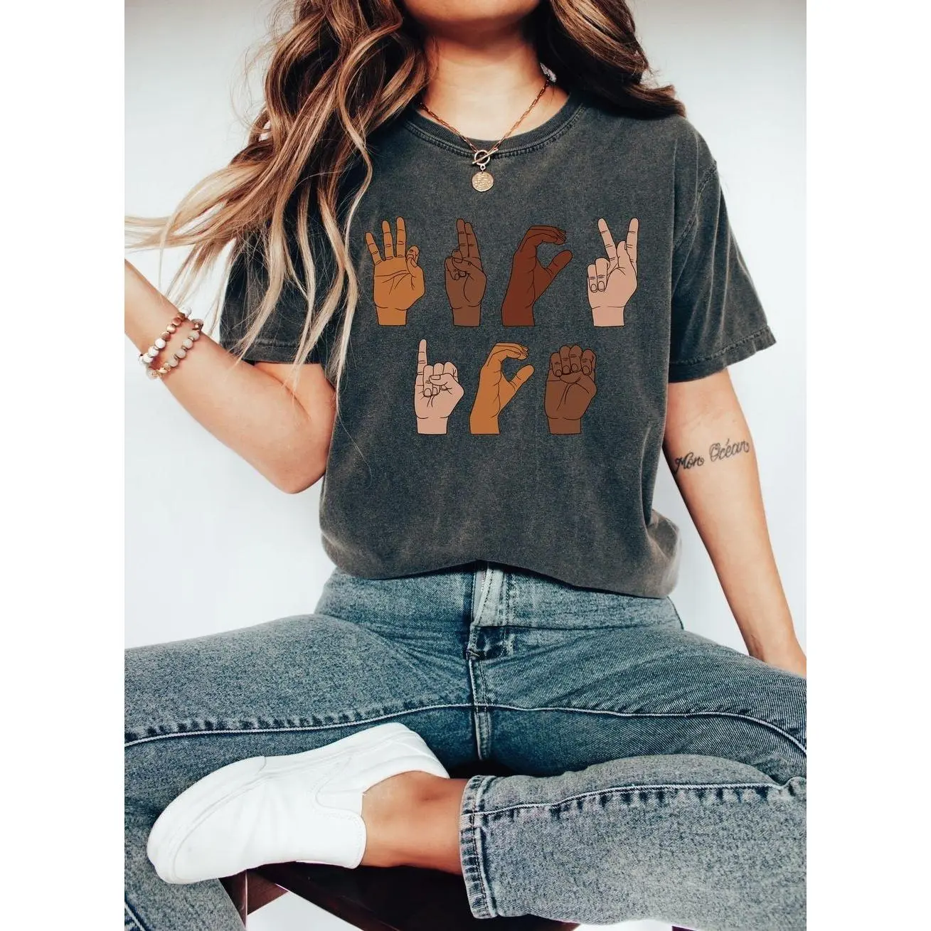 Hand Sign Language tShirt, Immigration Hoodie, Chinga La Migra Shirt Gift, Activism Sweater