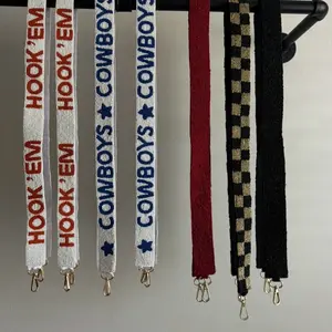 Beaded Purse Straps - Available in Various Colors and Patterns, Ideal for Stylish Accessories
