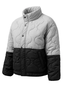 URBAN BUCK Premium Lightweight Puffer Jacket Womens - Water-Repellant Quilted Down Insulated Chic Wave Womens Winter Jackets