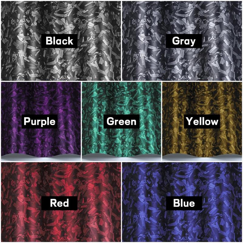 60" x 12" Car Body Vinyl Film Wrap Sticker With Tool Set, 5FT x 1FT Car Wrap Vinyl Roll with Air Release - Air Bubble Free (7D Matte Carbon Fibre)