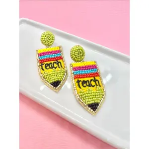 Teach Pencil Earrings