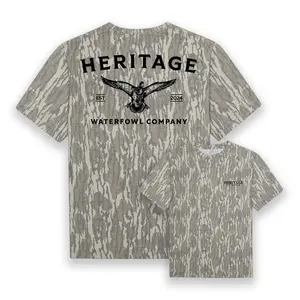 Mossy Oak Washed Bottomland Mallard Tee – Premium Outdoor Hunting T-Shirt