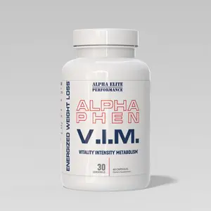 AlphaElitePerformance Alpha Phen VIM Energy and Focus Booster Dietary Supplement for Fitness