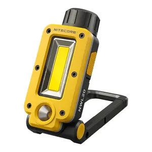 Nitecore NWL20 COB Mechanics Work Light, USB-C Rechargeable, with Auxiliary Red Beam (600 Lumens)