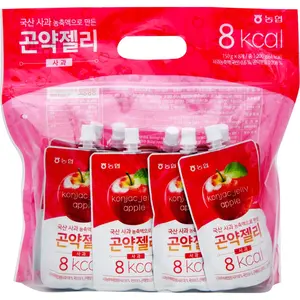 NH Konjac Jelly - Apple Flavor Jelly Drink Low Calories 8kcal Fruity Snack Sweet Dessert Healthy Korean Product
