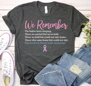 Infant Loss Awareness Shirt, Loss Memorial Tee, Pregnancy Loss Month Shirt, Miscarriage Shirt