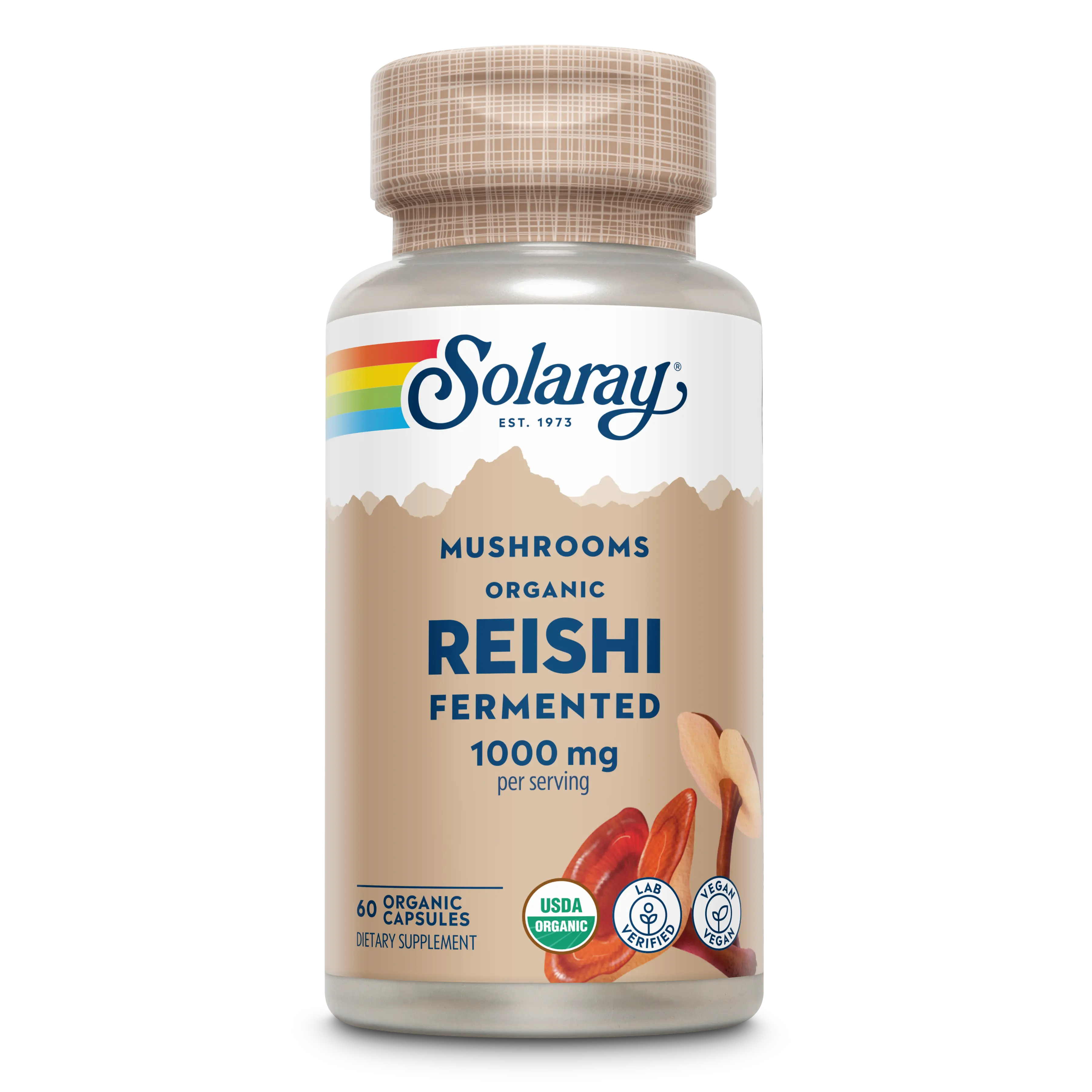 Fermented Reishi Mushroom 1000mg