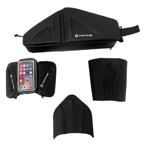 Tuttio ICT Ebike Hard Shell Storage Bag Set for Frame & Top Tube & Rear Rack