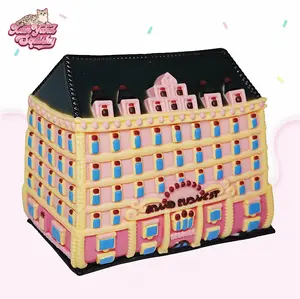 The Grand Budapest Hotel Squishy, Handmade taba squishy, Food-Grade Silicone Slow-Rising Rebound Squishy, Sticky Squeeze Toys Gift, Fidget Toys for Stress Relief, Non-Toxic Sensory Toys (17.28oz/490g)