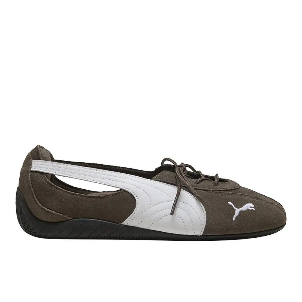 PUMA Womens Speedcat Ballet Nova Slip On Sneakers Shoes Casual - Brown