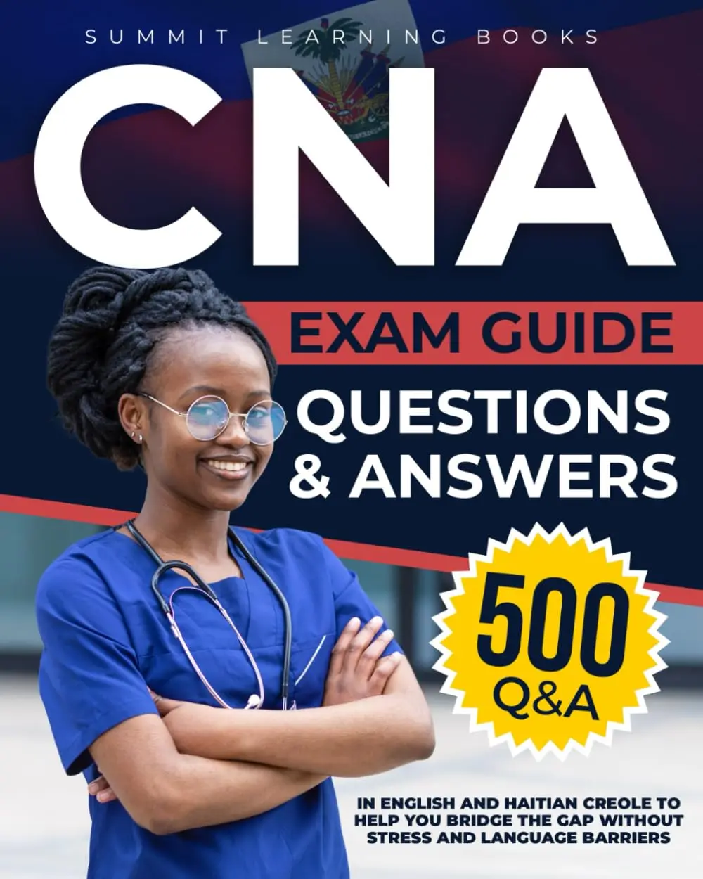 CNA Exam Comprehensive Guide for CNA Candidates - Bilingual English-Haitian Creole Support, 500 Q&A, Language Barrier Solutions, Family-Work Prep Balance (Education Textbook)