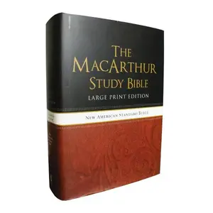 NASB, MacArthur Study Bible, Large Print: Unleashing God's Truth One Verse at a Time (Holy Bible, New American Standard Bible)