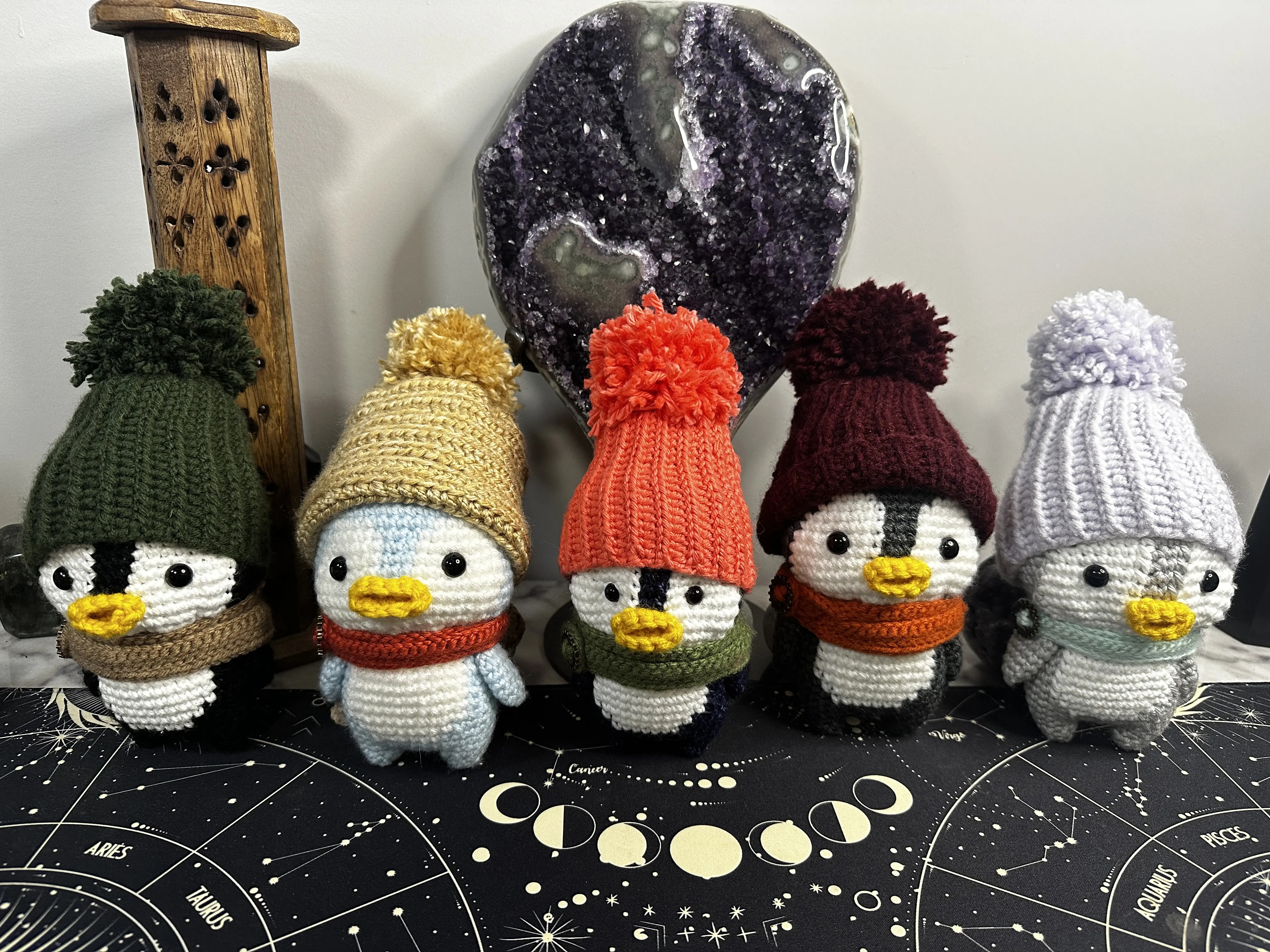 Handmade Penguin Totem Animal Amigurumi