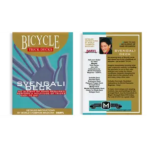 Svengali Deck Mandolin Bicycle (Red)