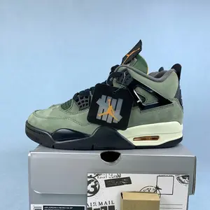 Deep Green 2025 Military Green Suede Fashion Classic Sports shoes Outdoor Running Shoes Comfortable Basketball shoes