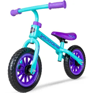 Madd Gear My 1st BMX Balance Bike - Teal / Purple