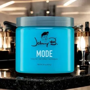 Johnny B Mode Styling Gel 16oz - Alcohol-Free, Water Soluble, High Shine Finish, Easy to Reactivate, Signature Scent, Haircare Solution Luxury