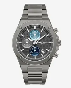 Dress Sport Chronograph Multi Tone Dial Stainless Steel Bracelet Watch