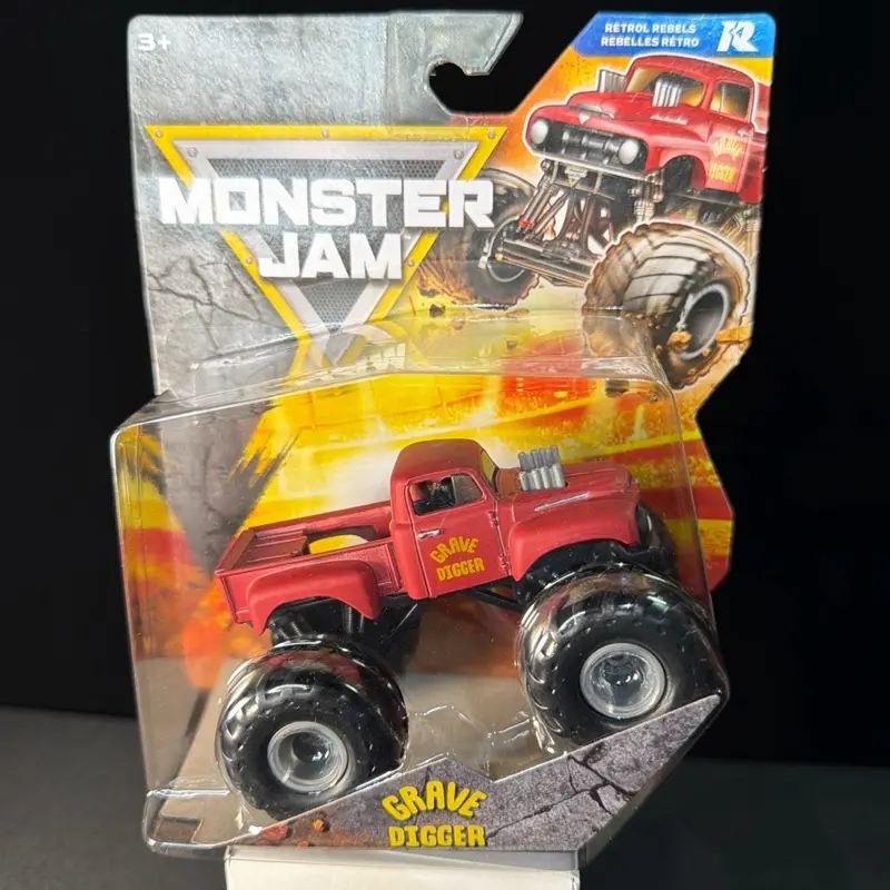 2026 Monster Jam Grave Digger Retro Rebels Truck New