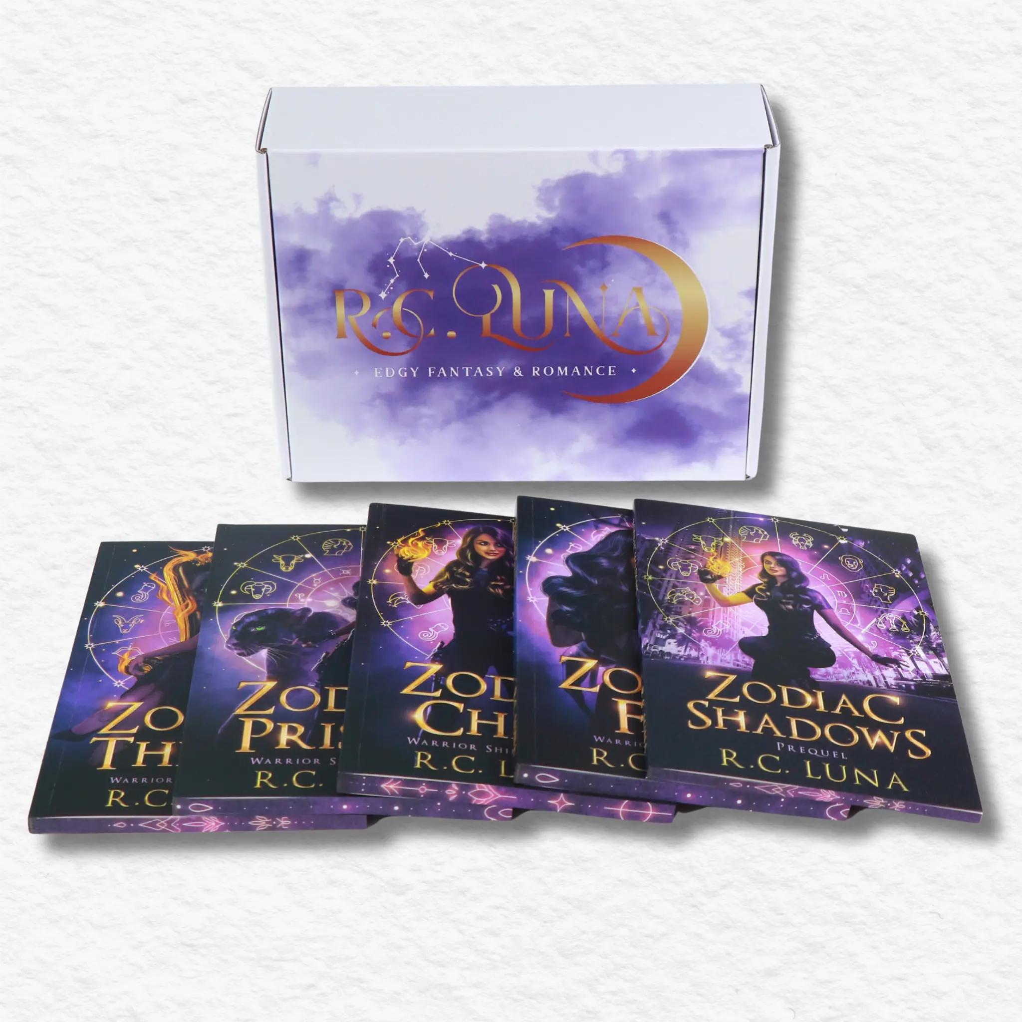 Signed Warrior Shifter Series (Complete Set) Puerto Rican Heroine Ancestral Magic Dark Fantasy Romance Fae