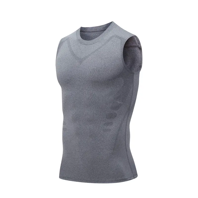 807 vest gray