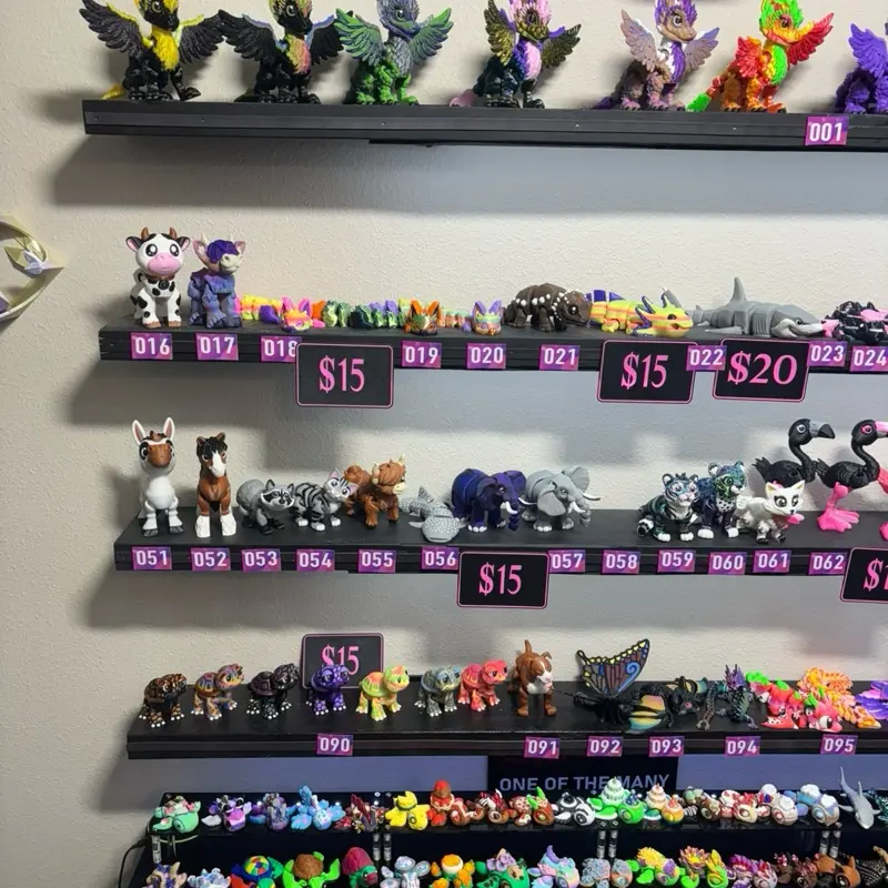 35 mix and match 3D statues 35 mix and match 3D statues