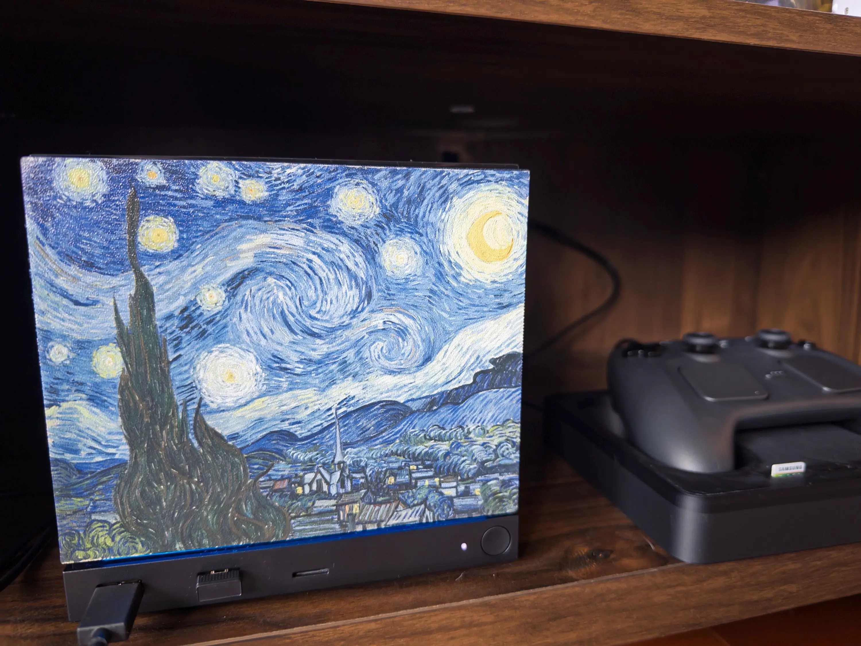 Starry Night Steam Machine Faceplate