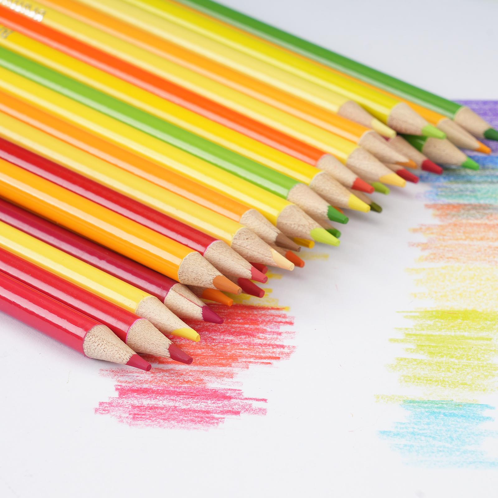 300 Color Artist Colored Pencils Set, Soft Core, Professional Numbered Art Drawing Pencils for Sketching Shading Blending Crafting, Gift Tin Box