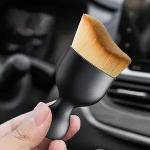 Car Interior Detail Cleaning Brush, Soft Car Interior Cleaning Brush, Removes Dust from Air Vents & AC Filters, Essential Car Care Tool