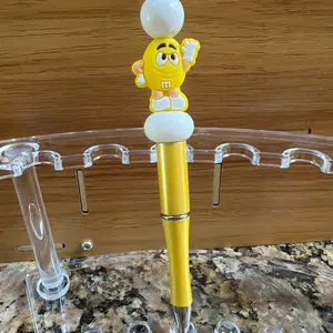 Yellow M&M pen