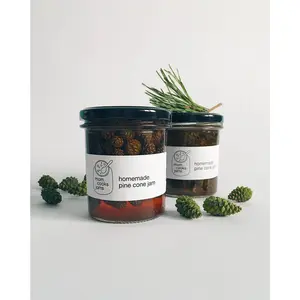 Natural pine cone jam made in Ukraine 400g (14,1 oz.) Set