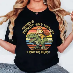 Princess Donut And Mongo Shirt, Donut Holes Sweatshirt, Dungeon Crawler Carl Hoodie, Fantasy Bookish Tee , Unisex Sweater Pullover Tee