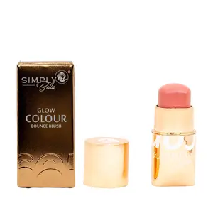 ICON GLOW COLOUR BOUNCE BLUSH STICK BY SIMPLY BELLA COSMETICS Lightweight Makeup Silky Smooth