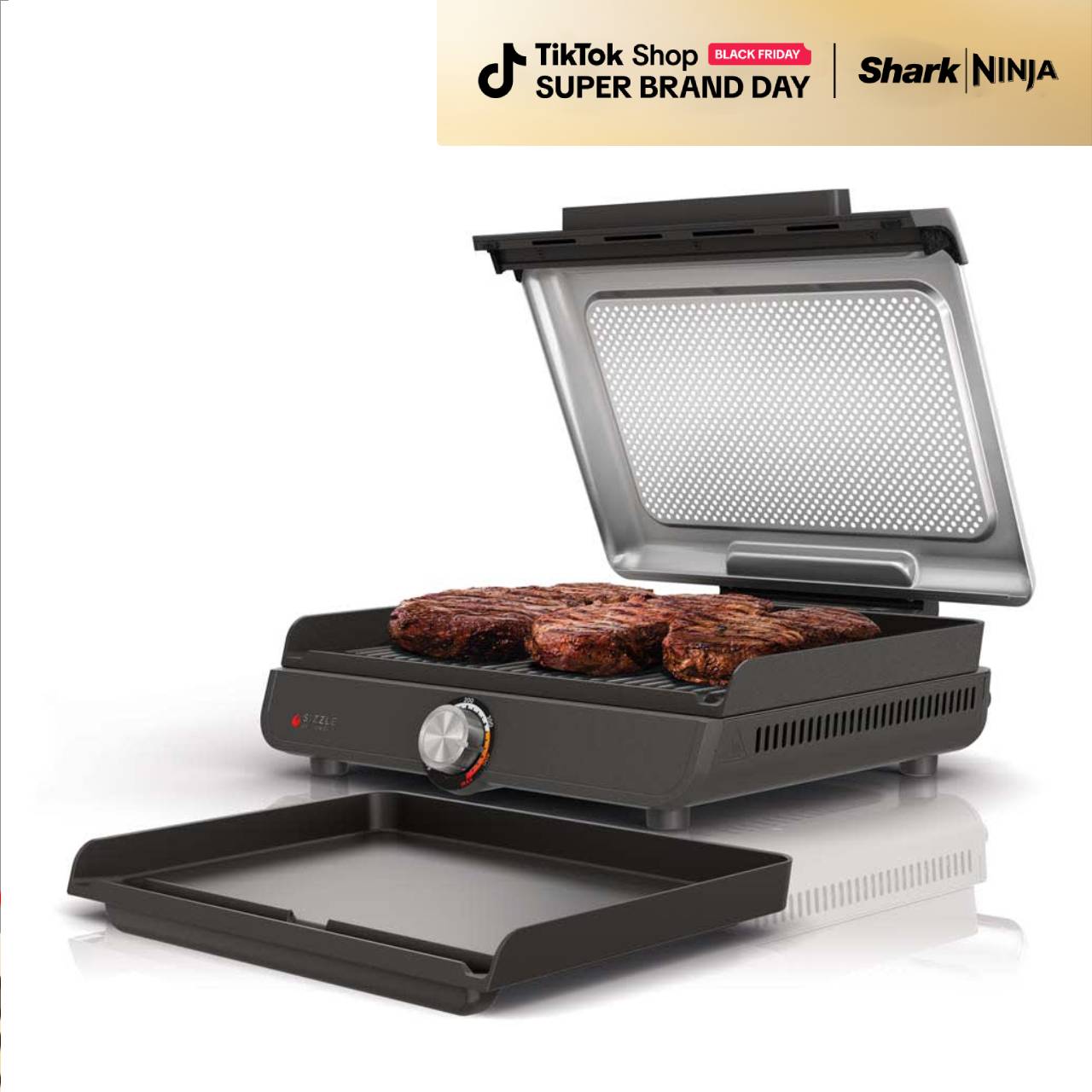 Ninja Sizzle™ Indoor Grill & Griddle