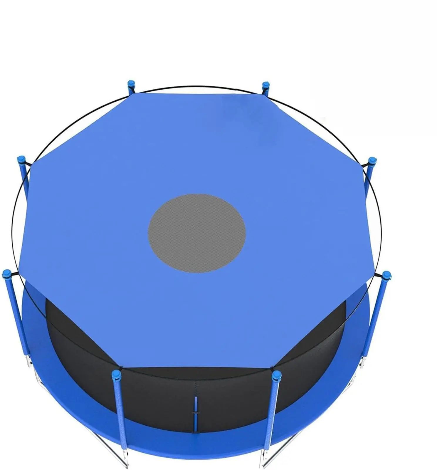 trampoline tent shade cover,mini spring sun rain round playground parties  picnics community gatherings accessories trampoline cover